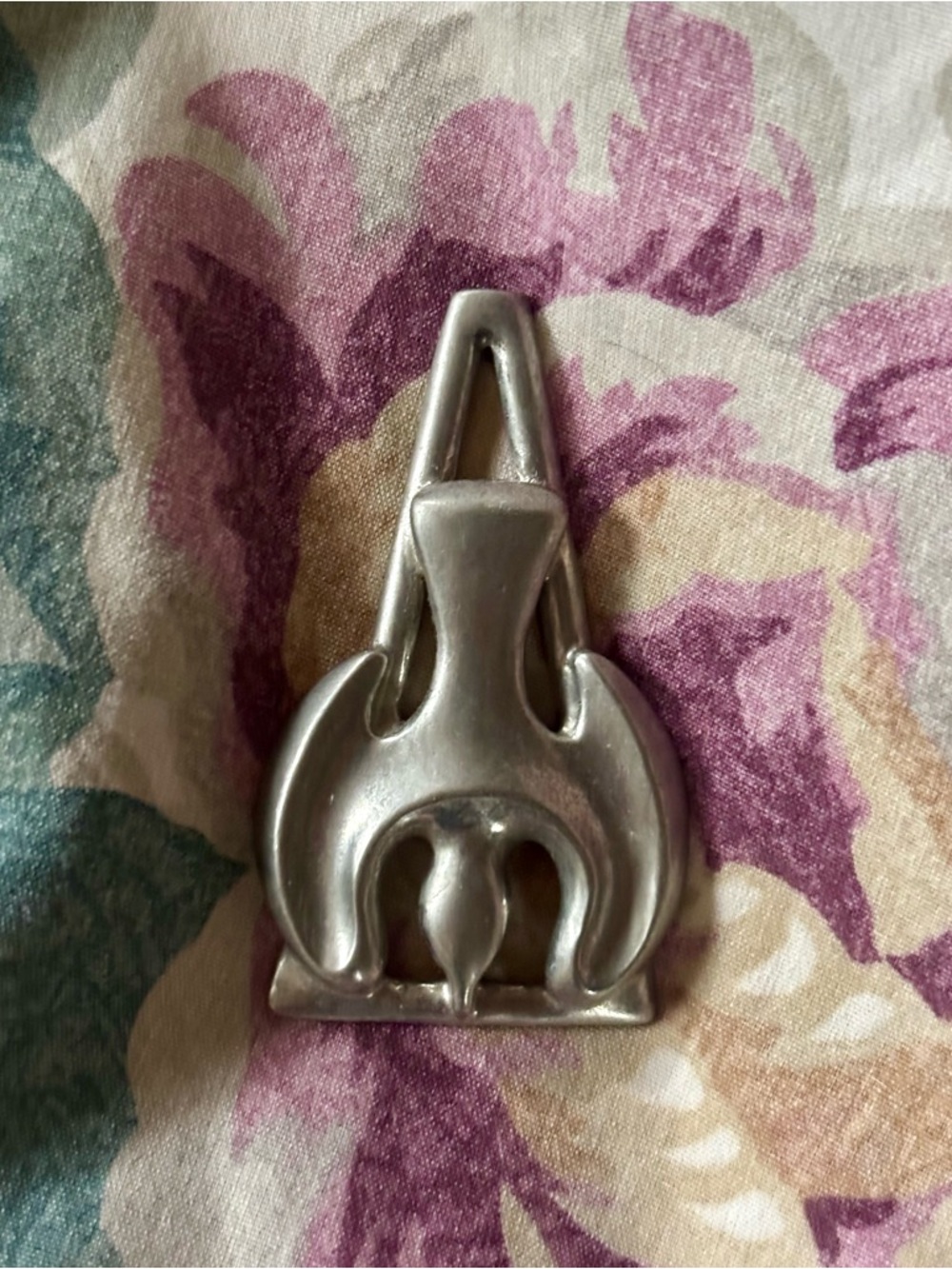 Gayle Clark Peace Dove pewter pendant ornament